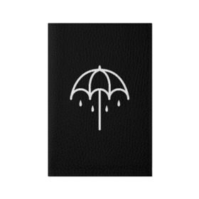 Обложка для паспорта матовая кожа с принтом BRING ME THE HORIZON в Кировске, натуральная матовая кожа | размер 19,3 х 13,7 см; прозрачные пластиковые крепления | bmth | bring me the horizon