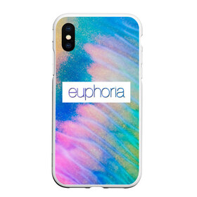 Чехол для iPhone XS Max матовый с принтом сериал Euphoria в Кировске, Силикон | Область печати: задняя сторона чехла, без боковых панелей | zendaya | зендея | ру беннетт | сериал euphoria | эйфория