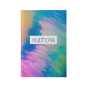 Обложка для паспорта матовая кожа с принтом сериал Euphoria в Кировске, натуральная матовая кожа | размер 19,3 х 13,7 см; прозрачные пластиковые крепления | zendaya | зендея | ру беннетт | сериал euphoria | эйфория