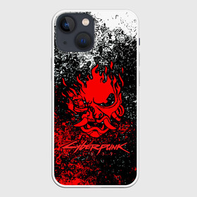 Чехол для iPhone 13 mini с принтом CYBERPUNK 2077 в Кировске,  |  | 2077 | cd projekt red | cyberpunk | cyberpunk 2077 | game | samurai | арт | будущее | видеоигра | игра | киберпанк 2077 | киборг | киборги