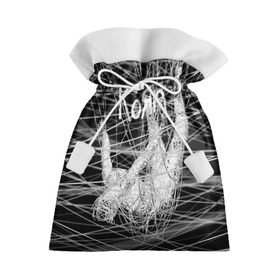 Подарочный 3D мешок с принтом Korn: The Nothing в Кировске, 100% полиэстер | Размер: 29*39 см | alternative | heavy | korn | koяn | metal | rapcore | rock | the nothing | youll never find me | джонатан дэвис | корн | корни | коян | ню метал | нюметал | рок