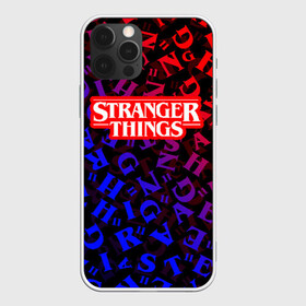 Чехол для iPhone 12 Pro с принтом STRANGER THINGS в Кировске, силикон | область печати: задняя сторона чехла, без боковых панелей | stranger things | очень странные дела