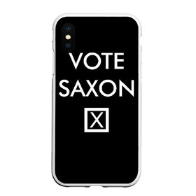 Чехол для iPhone XS Max матовый с принтом Vote в Кировске, Силикон | Область печати: задняя сторона чехла, без боковых панелей | doctor who | tardis | доктор кто | тардис