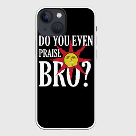 Чехол для iPhone 13 mini с принтом Bro в Кировске,  |  | dark souls 3 | дарк соулс | темные души