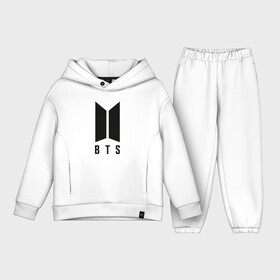 Детский костюм хлопок Oversize с принтом BTS (+ на спине) в Кировске,  |  | army | bts | jhope | jimin | jin | jungkook | k pop | kpop | mon | monster | suga | v | wings | бтс