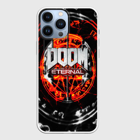 Чехол для iPhone 13 Pro Max с принтом DOOM ETERNAL в Кировске,  |  | Тематика изображения на принте: doom | doom eternal | game | дум