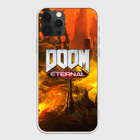 Чехол для iPhone 12 Pro Max с принтом DOOM ETERNAL в Кировске, Силикон |  | Тематика изображения на принте: doom | doom eternal | game | дум