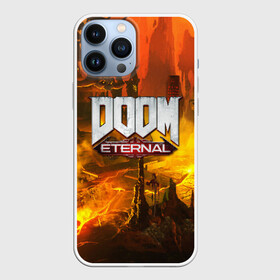 Чехол для iPhone 13 Pro Max с принтом DOOM ETERNAL в Кировске,  |  | Тематика изображения на принте: doom | doom eternal | game | дум