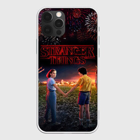 Чехол для iPhone 12 Pro Max с принтом STRANGER THINGS в Кировске, Силикон |  | Тематика изображения на принте: 011 | down | eleven | netflix | season | series | strange | stranger | things | upside | дела | дина | загадочные | монстр | монстры | одиннадцать | очень | сезон | сериал | сериалы | события | странные | ужасы