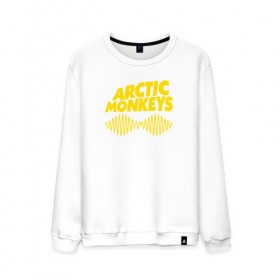 Мужской свитшот хлопок с принтом ARCTIC MONKEYS в Кировске, 100% хлопок |  | arctic monkeys | арктик манкис | арктические мартышки