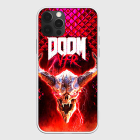 Чехол для iPhone 12 Pro Max с принтом Doom Enternal в Кировске, Силикон |  | Тематика изображения на принте: 3d | doom enternal | игра | компьютерная | логотип | планета | темный | шутер