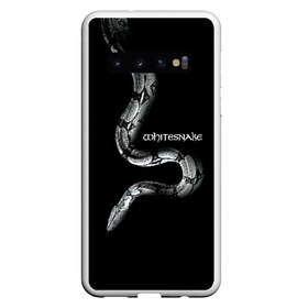 Чехол для Samsung Galaxy S10 с принтом WHITESNAKE в Кировске, Силикон | Область печати: задняя сторона чехла, без боковых панелей | Тематика изображения на принте: whitesnake | ws | белая змея | блюз | вайт | вайтснек | вс | глэм | джоэл хокстра | дэвид ковердэйл | майкл девин | метал | микеле луппи | реб бич | рок группа | снек | томми олдридж | хард | хеви