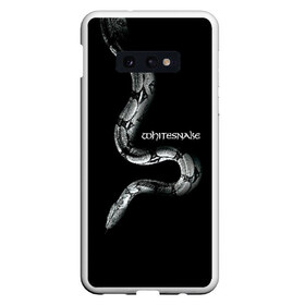 Чехол для Samsung S10E с принтом WHITESNAKE в Кировске, Силикон | Область печати: задняя сторона чехла, без боковых панелей | Тематика изображения на принте: whitesnake | ws | белая змея | блюз | вайт | вайтснек | вс | глэм | джоэл хокстра | дэвид ковердэйл | майкл девин | метал | микеле луппи | реб бич | рок группа | снек | томми олдридж | хард | хеви