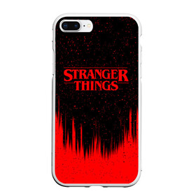 Чехол для iPhone 7Plus/8 Plus матовый с принтом STRANGER THINGS в Кировске, Силикон | Область печати: задняя сторона чехла, без боковых панелей | stranger things | очень странные дела