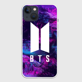 Чехол для iPhone 13 с принтом BTS NEON в Кировске,  |  | Тематика изображения на принте: bangtan boys | bts | бтс