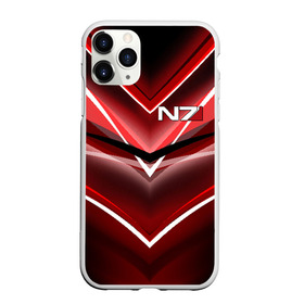 Чехол для iPhone 11 Pro матовый с принтом MASS EFFECT в Кировске, Силикон |  | Тематика изображения на принте: n7 | масс эффект | н7 | шепард