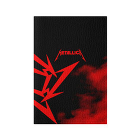 Обложка для паспорта матовая кожа с принтом Metallica в Кировске, натуральная матовая кожа | размер 19,3 х 13,7 см; прозрачные пластиковые крепления | metalica | metallica | группа | джеймс хэтфилд | кирк хэмметт | ларс ульрих | метал | металика | металлика | миталика | музыка | роберт трухильо | рок | трэш | трэшметал | хард | хеви