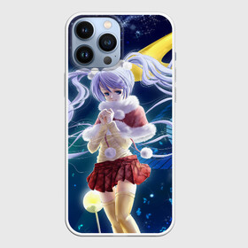 Чехол для iPhone 13 Pro Max с принтом Зайчик и Хацуне Мику в Кировске,  |  | anime | character | geisha | hatsune miku | japan | kimono | manga | style | аниме | вокалоид | девушки | манга | мульт | оружие | сёдзё | сериал | хатсуне мику