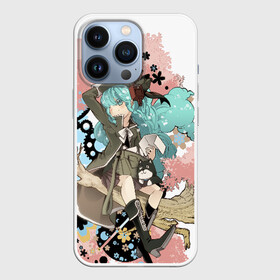 Чехол для iPhone 13 Pro с принтом Мику Хацунэ в Кировске,  |  | anime | character | geisha | hatsune miku | japan | kimono | manga | style | аниме | вокалоид | девушки | манга | мульт | оружие | сёдзё | сериал | хатсуне мику