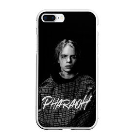 Чехол для iPhone 7Plus/8 Plus матовый с принтом PHARAOH (Ч Б) в Кировске, Силикон | Область печати: задняя сторона чехла, без боковых панелей | Тематика изображения на принте: dead | dead dynasty | dynasty | pharaoh | rap | реп | рэп | фара | фараон