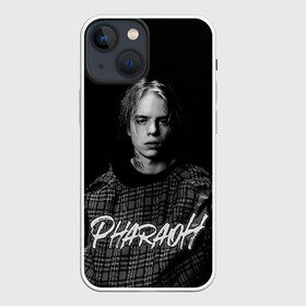 Чехол для iPhone 13 mini с принтом PHARAOH (Ч Б) в Кировске,  |  | dead | dead dynasty | dynasty | pharaoh | rap | реп | рэп | фара | фараон