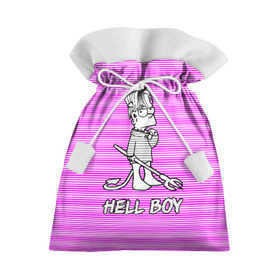 Подарочный 3D мешок с принтом Lil Peep (Hell Boy) в Кировске, 100% полиэстер | Размер: 29*39 см | Тематика изображения на принте: alone | boy | hell | hell boy | lil | lil peep | peep | rap | sad | лил пип | маленький пип | пип | реп | рэп