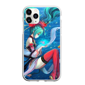 Чехол для iPhone 11 Pro Max матовый с принтом Hatsune Miku в Кировске, Силикон |  | anime | character | geisha | hatsune miku | japan | kimono | manga | style | аниме | вокалоид | девушки | манга | мульт | оружие | сёдзё | сериал | хатсуне мику