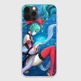 Чехол для iPhone 12 Pro Max с принтом Hatsune Miku в Кировске, Силикон |  | anime | character | geisha | hatsune miku | japan | kimono | manga | style | аниме | вокалоид | девушки | манга | мульт | оружие | сёдзё | сериал | хатсуне мику