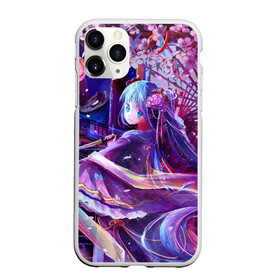 Чехол для iPhone 11 Pro Max матовый с принтом Hatsune Miku в Кировске, Силикон |  | anime | character | geisha | hatsune miku | japan | kimono | manga | style | аниме | вокалоид | девушки | манга | мульт | оружие | сёдзё | сериал | хатсуне мику