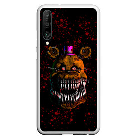 Чехол для Honor P30 с принтом FNAF Nightmare в Кировске, Силикон | Область печати: задняя сторона чехла, без боковых панелей | blood | five nights at freddy’s | fnaf | game | horror | игра | кровь | пять ночей у фредди | ужас | фнаф | фреди