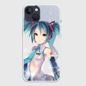 Чехол для iPhone 13 с принтом МИКУ ХАЦУНЭ | MIKU HATSUNE в Кировске,  |  | anime | character | geisha | hatsune miku | japan | kimono | manga | style | аниме | вокалоид | девушки | манга | мульт | оружие | сёдзё | сериал | хатсуне мику