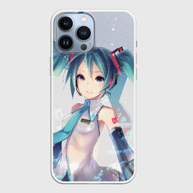 Чехол для iPhone 13 Pro Max с принтом МИКУ ХАЦУНЭ | MIKU HATSUNE в Кировске,  |  | Тематика изображения на принте: anime | character | geisha | hatsune miku | japan | kimono | manga | style | аниме | вокалоид | девушки | манга | мульт | оружие | сёдзё | сериал | хатсуне мику