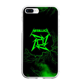 Чехол для iPhone 7Plus/8 Plus матовый с принтом Metallica в Кировске, Силикон | Область печати: задняя сторона чехла, без боковых панелей | metalica | metallica | группа | джеймс хэтфилд | кирк хэмметт | ларс ульрих | метал | металика | металлика | миталика | музыка | роберт трухильо | рок | трэш | трэшметал | хард | хеви