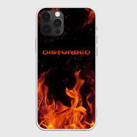 Чехол для iPhone 12 Pro Max с принтом DISTURBED (НА СПИНЕ) в Кировске, Силикон |  | disturbed | дистурбед