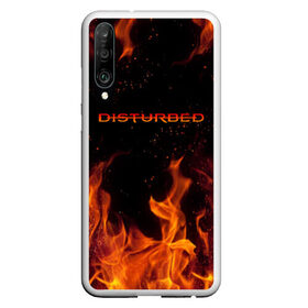 Чехол для Honor P30 с принтом DISTURBED (НА СПИНЕ) в Кировске, Силикон | Область печати: задняя сторона чехла, без боковых панелей | disturbed | дистурбед