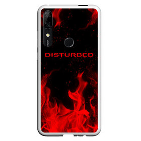 Чехол для Honor P Smart Z с принтом DISTURBED (НА СПИНЕ) в Кировске, Силикон | Область печати: задняя сторона чехла, без боковых панелей | disturbed | дистурбед