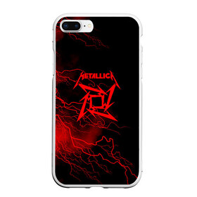 Чехол для iPhone 7Plus/8 Plus матовый с принтом Metallica в Кировске, Силикон | Область печати: задняя сторона чехла, без боковых панелей | metalica | metallica | группа | джеймс хэтфилд | кирк хэмметт | ларс ульрих | метал | металика | металлика | миталика | музыка | роберт трухильо | рок | трэш | трэшметал | хард | хеви