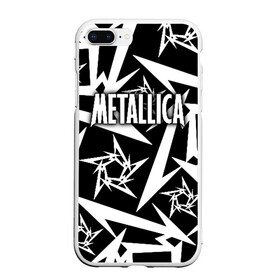 Чехол для iPhone 7Plus/8 Plus матовый с принтом Metallica в Кировске, Силикон | Область печати: задняя сторона чехла, без боковых панелей | metalica | metallica | группа | джеймс хэтфилд | кирк хэмметт | ларс ульрих | метал | металика | металлика | миталика | музыка | роберт трухильо | рок | трэш | трэшметал | хард | хеви