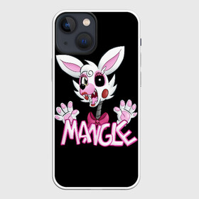 Чехол для iPhone 13 mini с принтом FNAF MANGLE | ФНАФ МАНГЛ в Кировске,  |  | 4 | animation | bonnie | chica | fnaf | foxy | freddy | funny | horror | pizza | scary | sfm | бонни | майк | ночей | пять | ужас | фокси | фредди | чика | шмидт