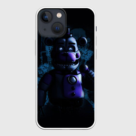 Чехол для iPhone 13 mini с принтом Five Nights at Freddy в Кировске,  |  | 4 | animation | bonnie | chica | fnaf | foxy | freddy | funny | horror | pizza | scary | sfm | бонни | майк | ночей | пять | ужас | фокси | фредди | чика | шмидт