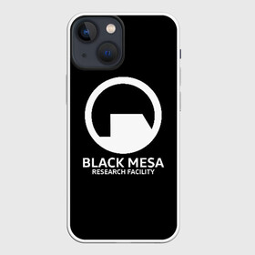 Чехол для iPhone 13 mini с принтом BLACK MESA в Кировске,  |  | aperture laboratorie | black mesa | gordon freeman | half life | half life 3 | valve | блэк меса | вэлв | гордон фриман | халф лайф