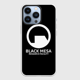 Чехол для iPhone 13 Pro с принтом BLACK MESA в Кировске,  |  | aperture laboratorie | black mesa | gordon freeman | half life | half life 3 | valve | блэк меса | вэлв | гордон фриман | халф лайф
