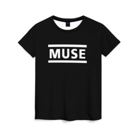 Женская футболка 3D с принтом MUSE в Кировске, 100% полиэфир ( синтетическое хлопкоподобное полотно) | прямой крой, круглый вырез горловины, длина до линии бедер | muse | мюс | мюсе