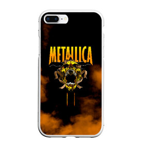 Чехол для iPhone 7Plus/8 Plus матовый с принтом Metallica в Кировске, Силикон | Область печати: задняя сторона чехла, без боковых панелей | metalica | metallica | группа | джеймс хэтфилд | кирк хэмметт | ларс ульрих | метал | металика | металлика | миталика | музыка | роберт трухильо | рок | трэш | трэшметал | хард | хеви