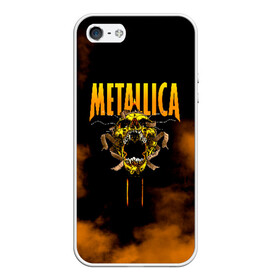 Чехол для iPhone 5/5S матовый с принтом Metallica в Кировске, Силикон | Область печати: задняя сторона чехла, без боковых панелей | metalica | metallica | группа | джеймс хэтфилд | кирк хэмметт | ларс ульрих | метал | металика | металлика | миталика | музыка | роберт трухильо | рок | трэш | трэшметал | хард | хеви
