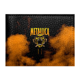 Обложка для студенческого билета с принтом Metallica в Кировске, натуральная кожа | Размер: 11*8 см; Печать на всей внешней стороне | metalica | metallica | группа | джеймс хэтфилд | кирк хэмметт | ларс ульрих | метал | металика | металлика | миталика | музыка | роберт трухильо | рок | трэш | трэшметал | хард | хеви