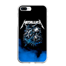 Чехол для iPhone 7Plus/8 Plus матовый с принтом Metallica в Кировске, Силикон | Область печати: задняя сторона чехла, без боковых панелей | metalica | metallica | группа | джеймс хэтфилд | кирк хэмметт | ларс ульрих | метал | металика | металлика | миталика | музыка | роберт трухильо | рок | трэш | трэшметал | хард | хеви