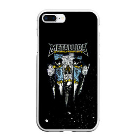 Чехол для iPhone 7Plus/8 Plus матовый с принтом Metallica в Кировске, Силикон | Область печати: задняя сторона чехла, без боковых панелей | metalica | metallica | группа | джеймс хэтфилд | кирк хэмметт | ларс ульрих | метал | металика | металлика | миталика | музыка | роберт трухильо | рок | трэш | трэшметал | хард | хеви