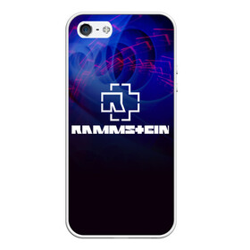 Чехол для iPhone 5/5S матовый с принтом Rammstein в Кировске, Силикон | Область печати: задняя сторона чехла, без боковых панелей | 3d | hard | logo | metal | music | rammstein | rock | абстракция | знак | лого | метал | музыка | рамштайн | рок | символ | текстура