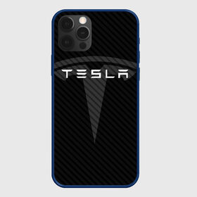 Чехол для iPhone 12 Pro с принтом TESLA (1) в Кировске, силикон | область печати: задняя сторона чехла, без боковых панелей | Тематика изображения на принте: elon | elon musk | musk | space | tesla | автолюбитель | автомобиль | илон маск | тесла